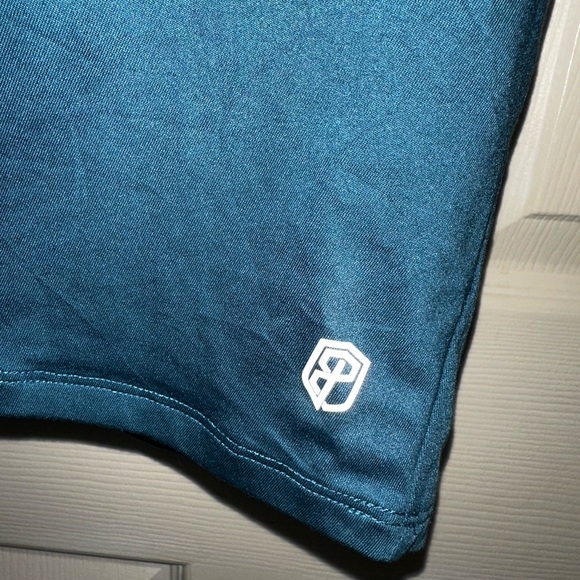 Born Primitive Blue Sleeveless muscle tee L gym weightlifting activewear - Picture 2 of 4